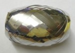 Stuha špulka 5mm/20m metal-stříbrná,červená