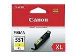 Ink-jet CANON 551 XL originál žlutá 11ml (CLI551YXL)