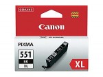 Ink-jet CANON 551 XL originál černý 11ml (CLI551BKXL)