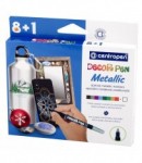 Popisovač 2738/8+1 sada Decor Pen Metallic