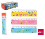 Pravítko 15cm barevné BUMPEES