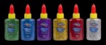 Lepidlo glitrové 37ml mix barev metalické COLORINO