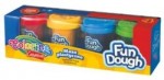 Modelína Colorino Fun Dough 4x56g