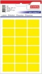 Etikety v sáčku 22x32/90ks neon žluté