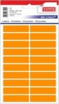 Etikety v sáčku 13x50/100ks neon oranžové