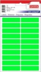 Etikety v sáčku 13x50/100ks neon zelené