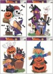 Okenní fólie - Halloween/Strašidla/Dýně
