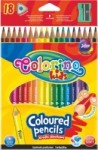 Pastelky Colorino trojhranné 18ks, ořezávátko