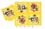 Ubrousky Krtek 12ks/33 x 33cm/3-vrstvé