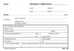 T-žádanka o přepravu A6 100ls