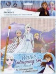 Omalovánky A4 vodové Frozen II + štetec a barvy