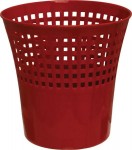 Koš odpad. plast. děrovaný 12 l "U" ALFA 37