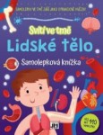 Knížka se samolepkami - Lidské tělo (ve tmě svítí)