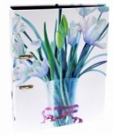 Pořadač A4 pák.80mm R lamino potisk Tulipány