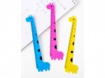 Pravítko 15cm plast žirafa