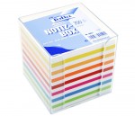 Špalíček KOSTKA pruhovaná nelepená 90x90mm v plastové krabičce