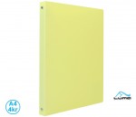 Pořadač A4 4kr.25mm lamino LUMA pastel žlutý