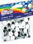 Oči nalepovací 12mm/80ks