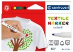 Popisovač 2739 TEXTIL zelená tm.