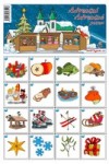 Pexeso vystřihovací - Adventní