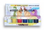 Barvy na hedvábí sada 6ks x 15g Temo Colour