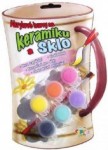 Akrylové barvy na sklo a keramiku sada 6ks
