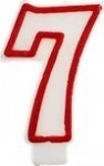 Svíčka ČÍSLICE 7