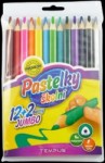 Pastelky Tempus 1313 trojhr. Jumbo 12+2
