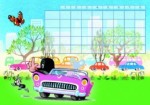 Rozvrh hodin A5 mix s podložkou