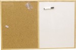 Tabule kombinovaná KORKOVÁ/MAGNETICKÁ 900x600mm