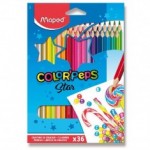Pastelky Maped trojhr.36ks ColorPeps*35708