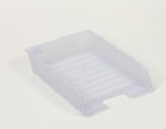 Zásuvka PVC - matová bílá