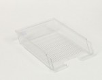 Zásuvka PVC - transparentní čirá