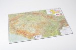 Podložka psací 60x40 ČR + Evropa oboustr.