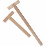Příložník 71cm A2 dřevěný