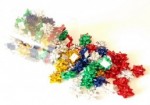 Kokarda  2,5cm metal lesk mix