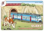 Omalovánky Mičánek - Vlaky
