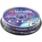PC-CD-R Verbatim 700MB/10ks