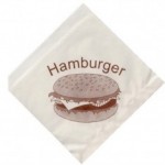 Sáček na hamburger 14x14cm (100ks)(5x0,2)