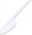 Nůž bílý 16,5cm 100ks