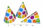 Karneval - špička 15cm/6ks Puntík