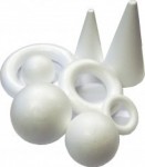 Polystyren koule 100mm/6ks - jednotlivě
