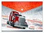 Desky s drukem A5 potisk Truck