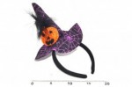 Karneval - Halloween čelenka - Klobouček s dýní