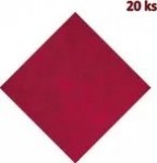 Napron Premium 80x80 bordový (20ks)