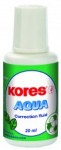 Korekční lak Aqua Kores 20ml štěteček
