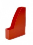 Box - pořadač archiv. PVC zkosený červený