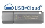 PC-USB FLASH DISK  8GB KINGSTON data traveler locker