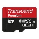 PC-Karta micro  8GB TRANSCEND Class 10