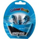 PC-sluchátka pecky MAXELL 303359 COLOUR BUDZ tyrkys